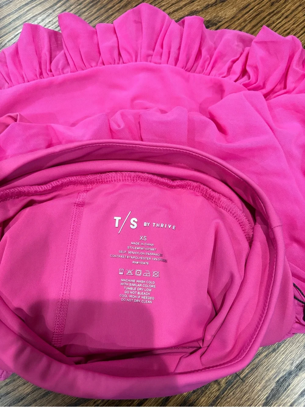 Pink bubble skort - Picture 3 of 3